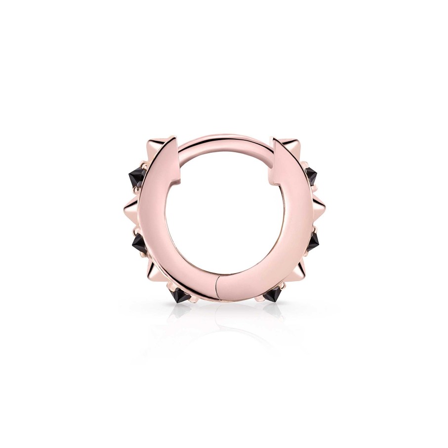 Piercings Mumit | Pendiente Piercing Raxel En Oro Rosa De 18 Kt