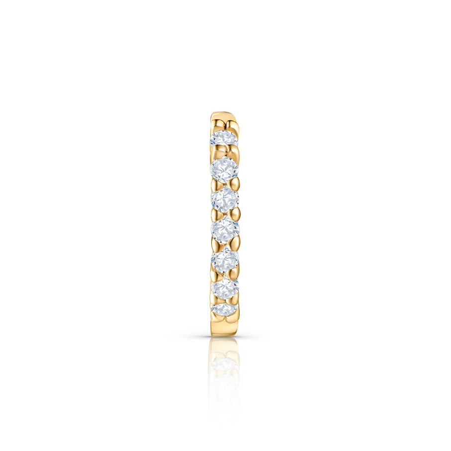 Piercings Mumit | Pendiente Piercing Bold Diamonds En Oro Amarillo De 18 Kt