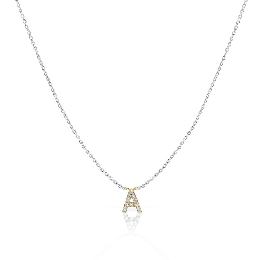 Collares Y Colgantes Mumit | Gargantilla My Story Diamonds En Oro Amarillo De Kt