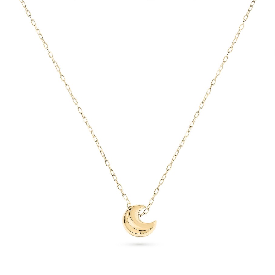 Collares Y Colgantes Mumit | Gargantilla Moon B. En Oro Amarillo De 18 Kt