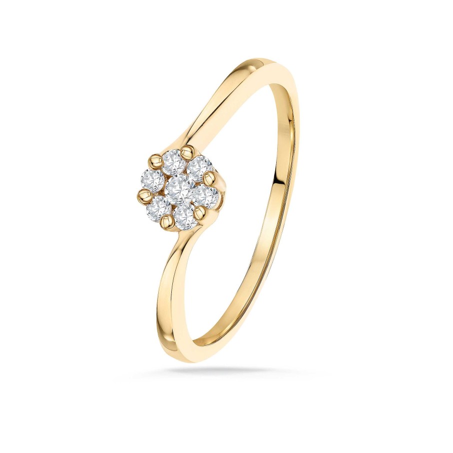 Sortijas Mumit | Sortija Blume Diamonds En Oro Amarillo De 18 Kt