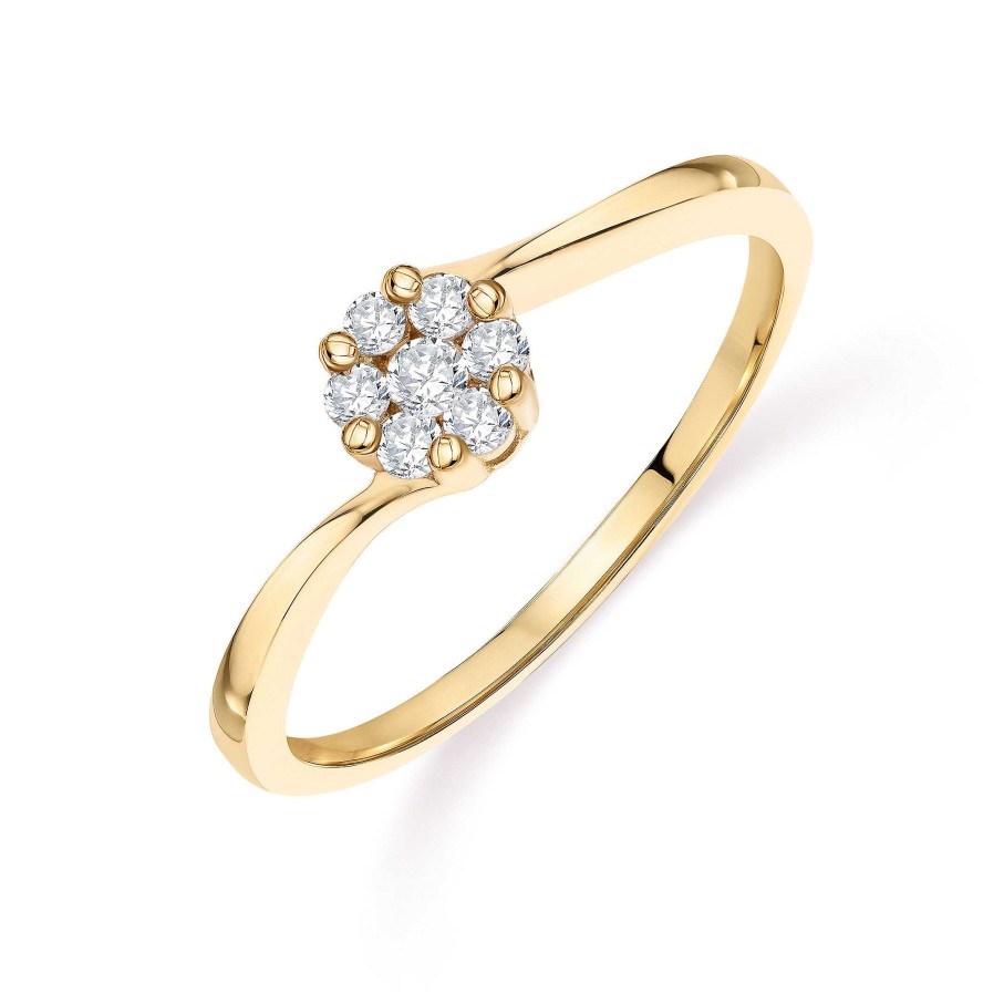 Sortijas Mumit | Sortija Blume Diamonds En Oro Amarillo De 18 Kt