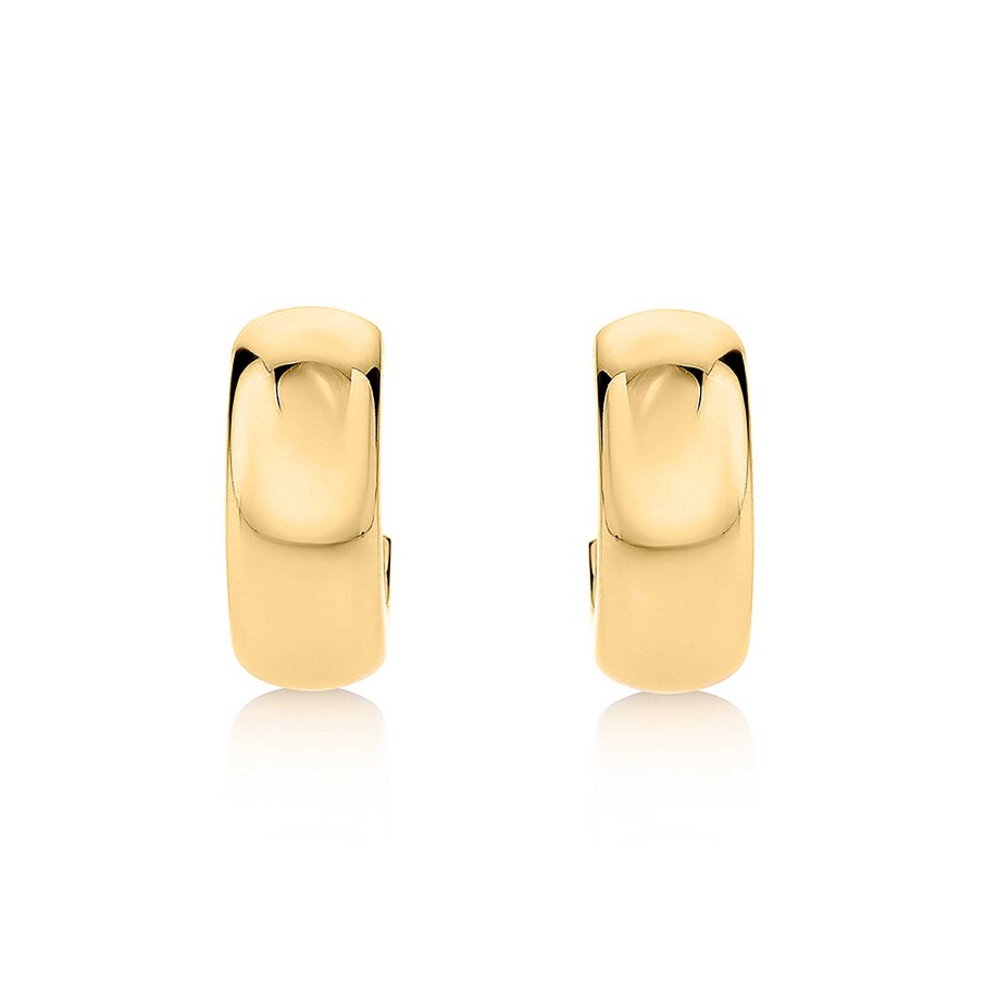 Pendientes Mumit | Pendientes Golden Ring En Oro Amarillo De 18 Kt