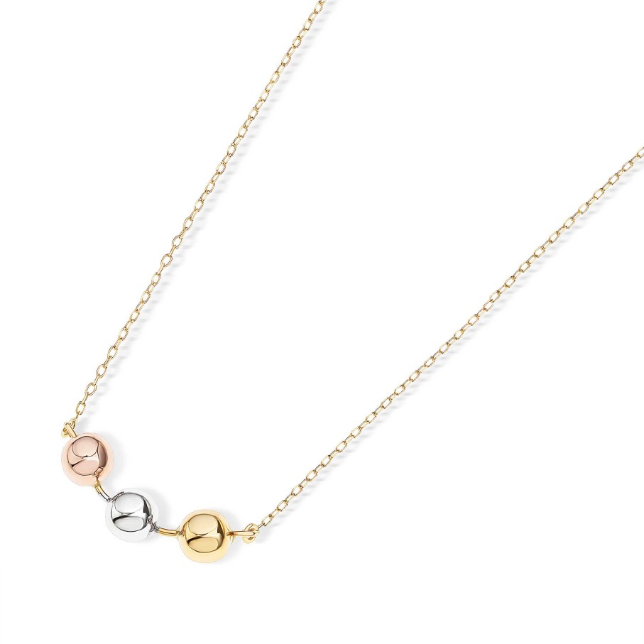 Collares Y Colgantes Mumit | Gargantilla Tricolore En Oro Amarillo, Rosa Y Blanco De 18 Kt